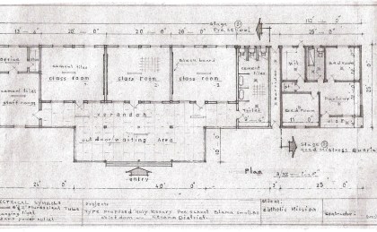 Floor plan of Blama Preschool